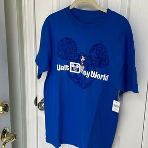 Mens Walt Disney World T Shirt NWT